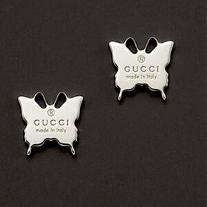 GUCCI Earring Butterfly SILVER925 Woman